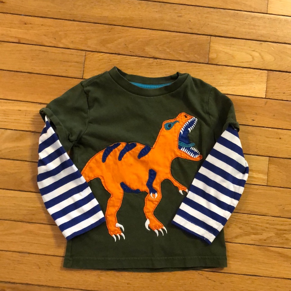 Mini Boden Appliqué TRex 2-4 yr - great condition
